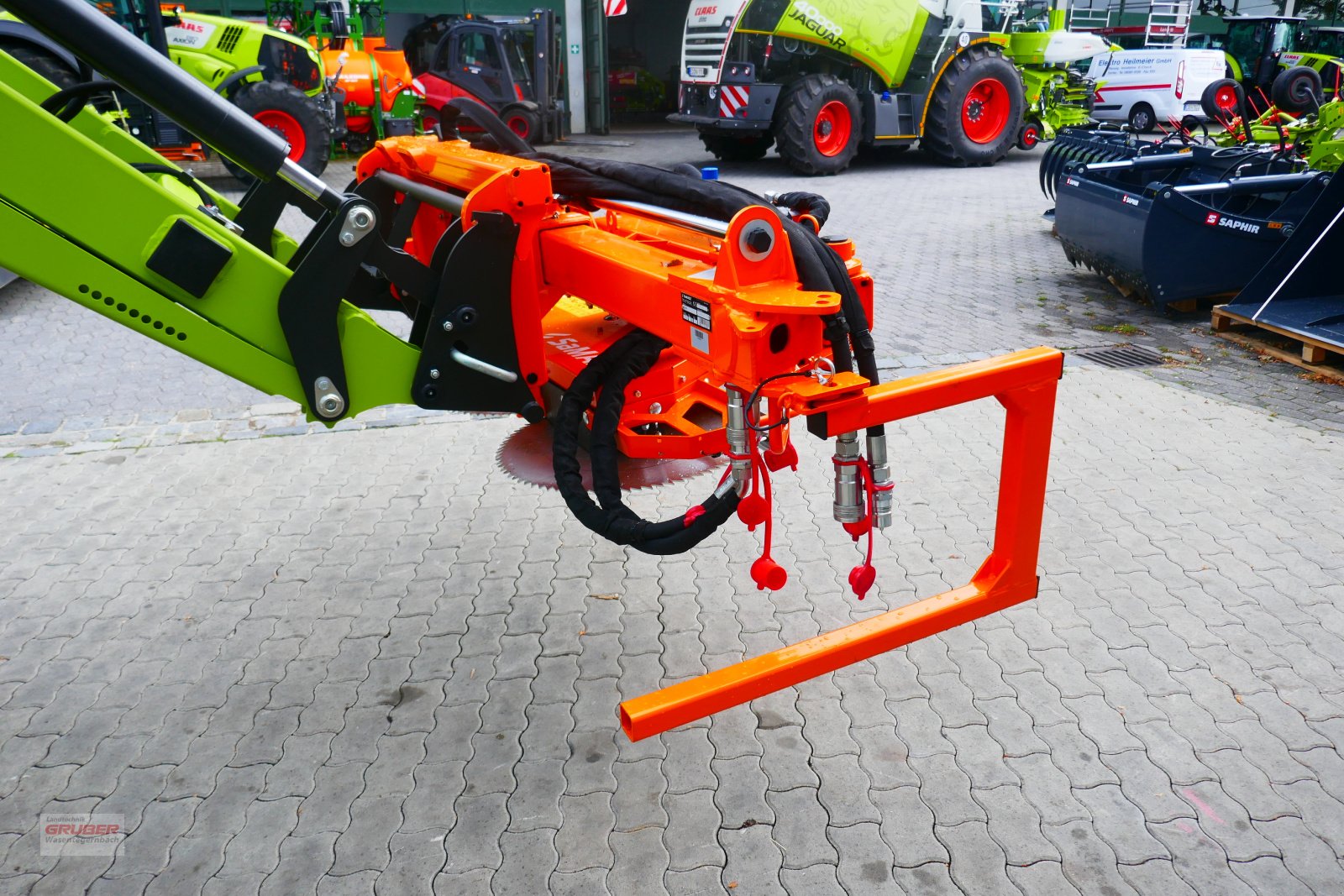 Sonstige Forsttechnik of the type SaMASZ PT 3-190 F mit Fisher EURO-Adapter, Neumaschine in Dorfen (Picture 4)