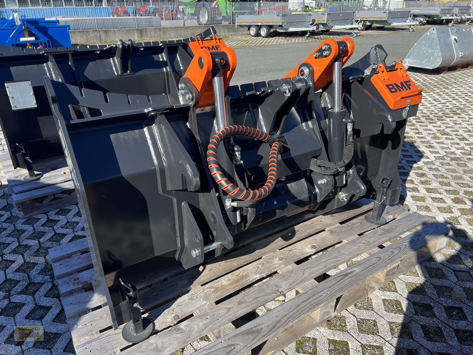 Sonstige Forsttechnik typu Sonstige BMF Polterschild 170 mit hydr. Greifer, Neumaschine v Kötschach (Obrázek 3)