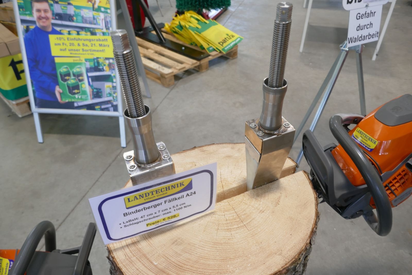 Sonstige Forsttechnik tip Sonstige Fällkeil Binderberger, Gebrauchtmaschine in Villach (Poză 4)