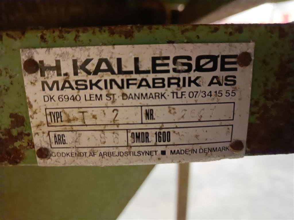 Sonstige Forsttechnik des Typs Sonstige H. Kallesøe T2 til traktor, Gebrauchtmaschine in Egtved (Bild 6)