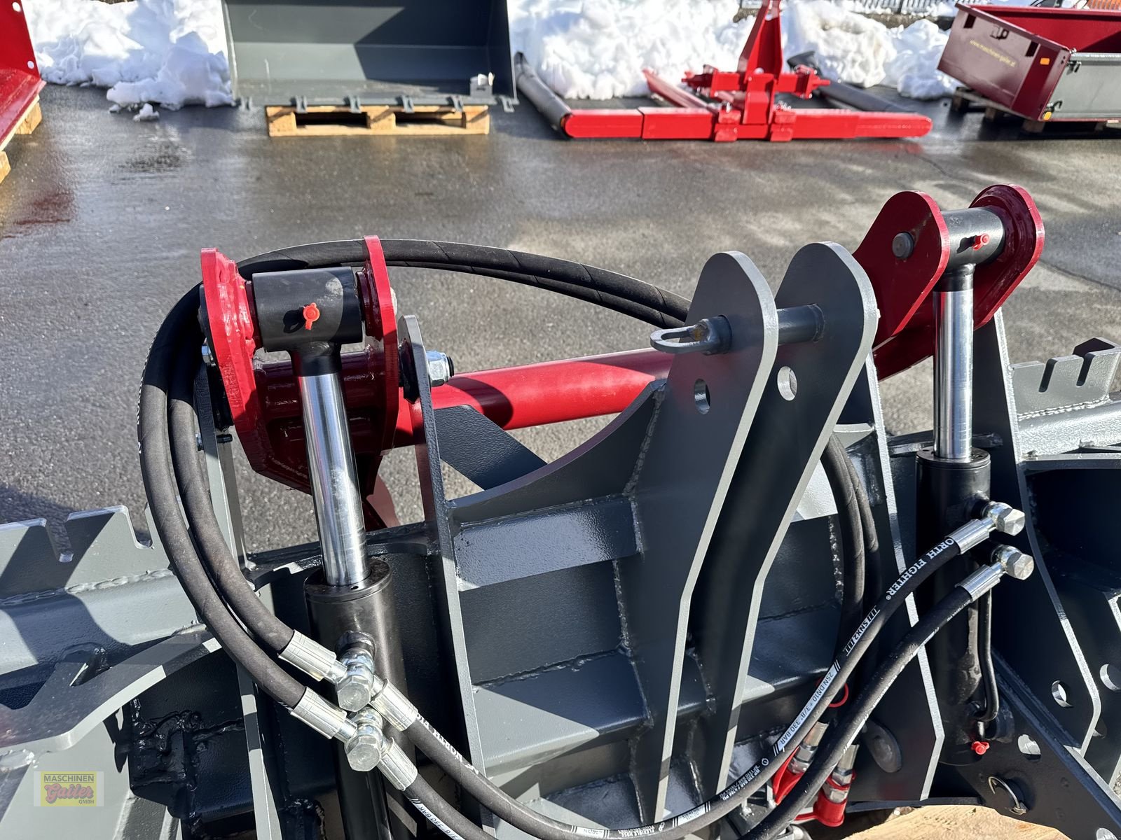 Sonstige Forsttechnik des Typs Sonstige Stekro Polterschild 180cm mit hydr. Niederhalter, Neumaschine in Kötschach (Bild 20)