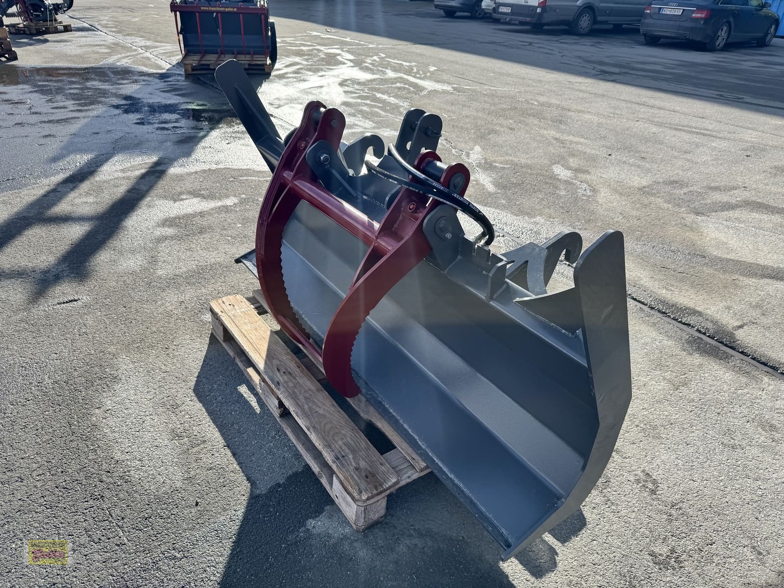 Sonstige Forsttechnik des Typs Sonstige Stekro Polterschild 180cm mit hydr. Niederhalter, Neumaschine in Kötschach (Bild 5)