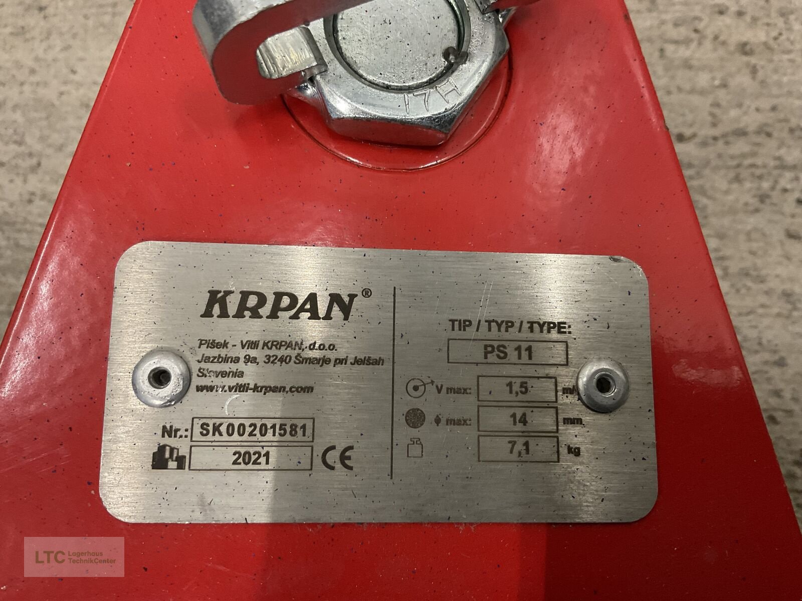 Sonstige Forsttechnik of the type Sonstige Umlenkrolle PS 11 To., Neumaschine in Redlham (Picture 11)