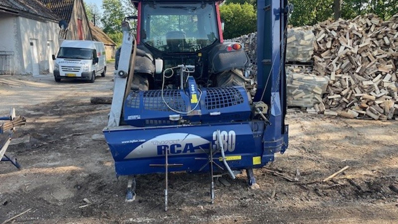 Sonstige Forsttechnik του τύπου Tajfun RCA 380 RCA 380 save - kløveanlæg med hydr. bord, Gebrauchtmaschine σε Kjellerup (Φωτογραφία 1)