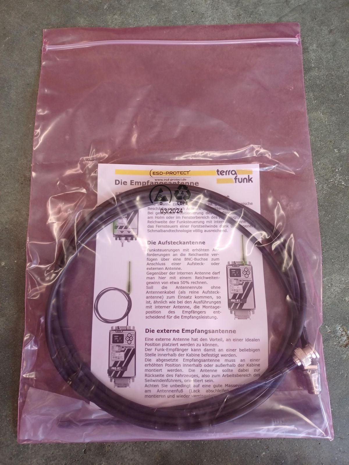 Sonstige Forsttechnik des Typs Terra FA5-H9Kp + Zusatzfunktion Hilfswinde, Kippsensor, Neumaschine in Tamsweg (Bild 8)