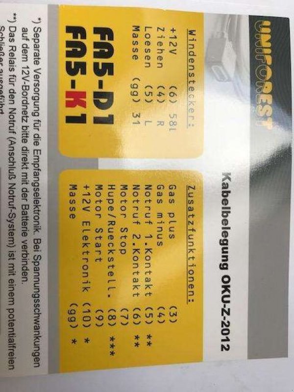 Sonstige Forsttechnik типа Terra FA5-K1 mit Kippsensor, Neumaschine в Tamsweg (Фотография 14)