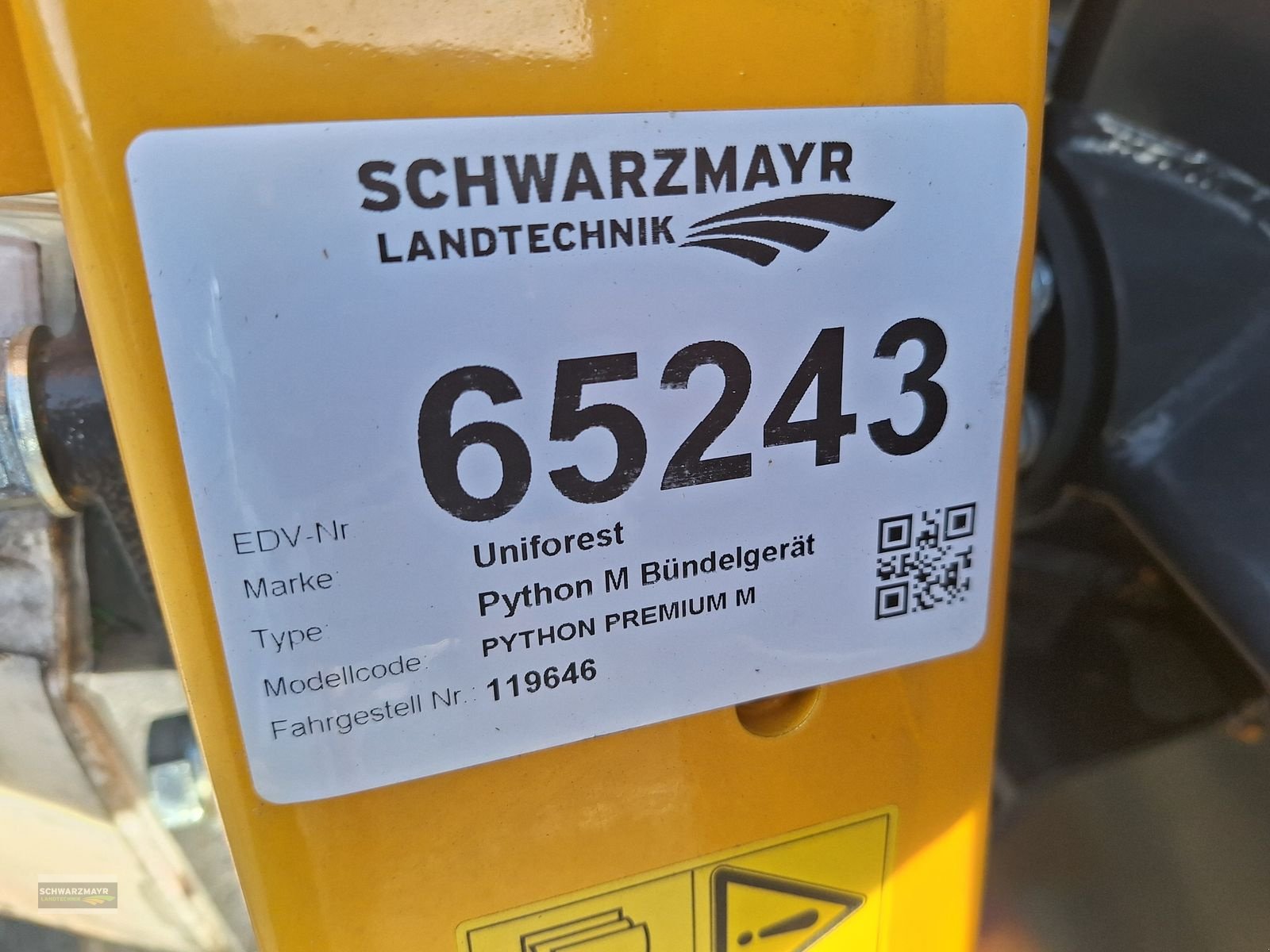 Sonstige Forsttechnik des Typs Uniforest Python M Bündelgerät, Neumaschine in Gampern (Bild 12)