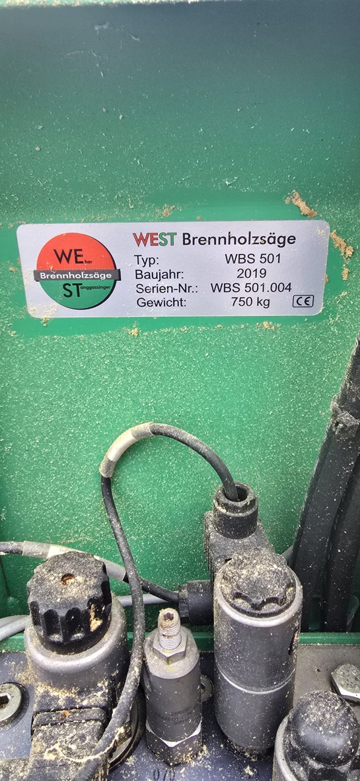 Sonstige Forsttechnik des Typs west WBS 501, Gebrauchtmaschine in Thalmässing (Bild 7)