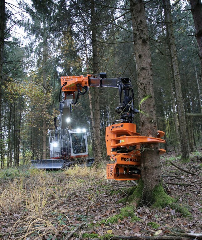 Sonstige Forsttechnik typu westtech CS 510 Crane Greifersäge, Neumaschine v Petting (Obrázek 3)