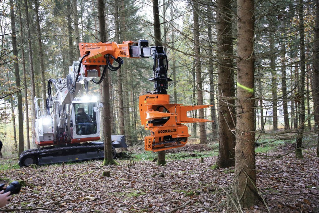 Sonstige Forsttechnik typu westtech CS 510 Crane Greifersäge, Neumaschine v Petting (Obrázek 12)
