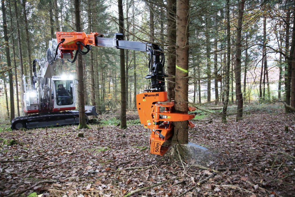 Sonstige Forsttechnik typu westtech CS 510 Crane Greifersäge, Neumaschine v Petting (Obrázek 13)