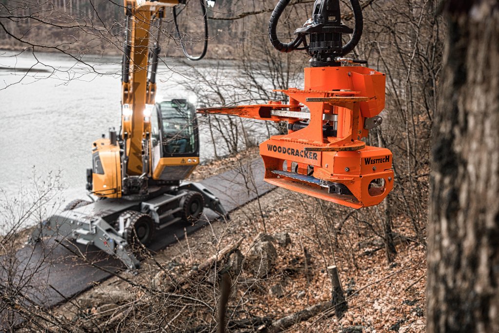 Sonstige Forsttechnik typu westtech CS 510 Crane Greifersäge, Neumaschine v Petting (Obrázek 15)