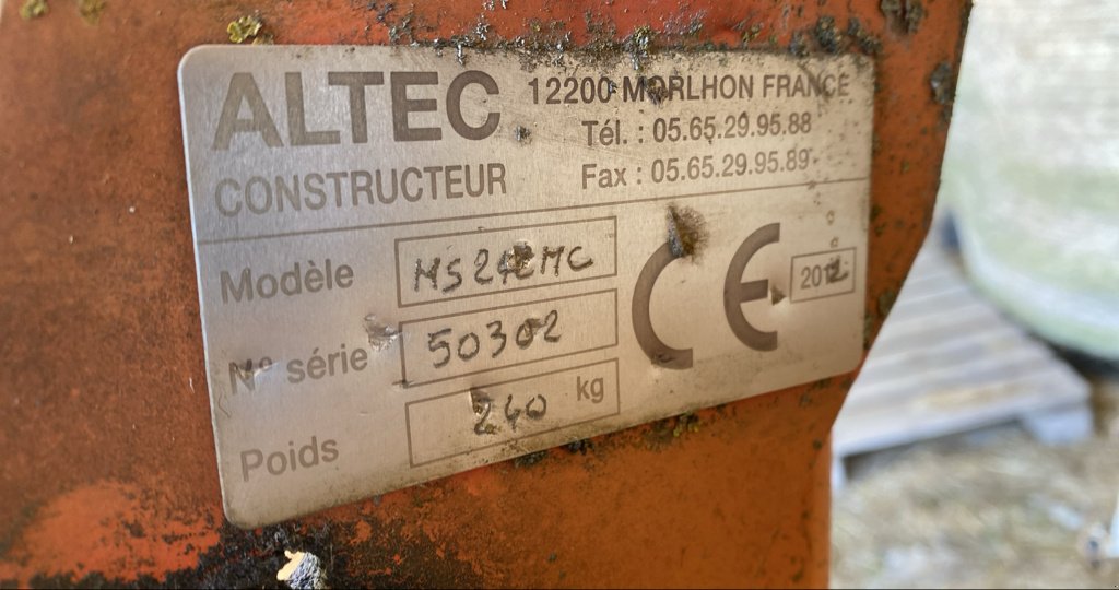 Sonstige Fütterungstechnik typu ALTEC MS 242 MC, Gebrauchtmaschine v Calmont (Obrázek 3)