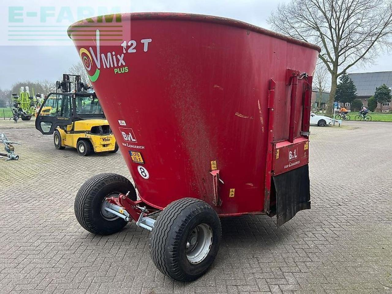 Sonstige Fütterungstechnik typu BVL v-mix 12t plus voermengwagen, Gebrauchtmaschine v ag BROEKLAND (Obrázek 5)