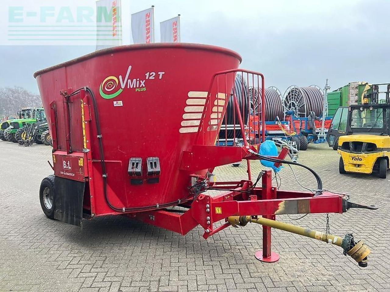 Sonstige Fütterungstechnik typu BVL v-mix 12t plus voermengwagen, Gebrauchtmaschine v ag BROEKLAND (Obrázek 6)