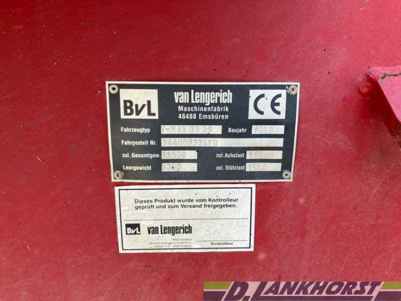 Sonstige Fütterungstechnik typu BVL V-MIX 15-2S, Gebrauchtmaschine v Emsbüren (Obrázek 14)