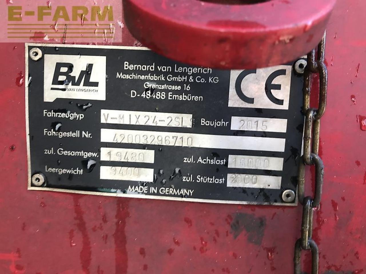 Sonstige Fütterungstechnik of the type BVL v mix fill plus 24-2 s, Gebrauchtmaschine in gg VEGHEL (Picture 11)