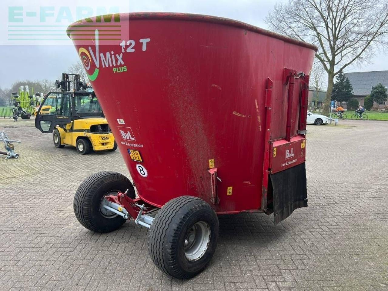 Sonstige Fütterungstechnik typu BVL van lengerich v-mix 12 t plus, Gebrauchtmaschine v ag BROEKLAND (Obrázek 5)