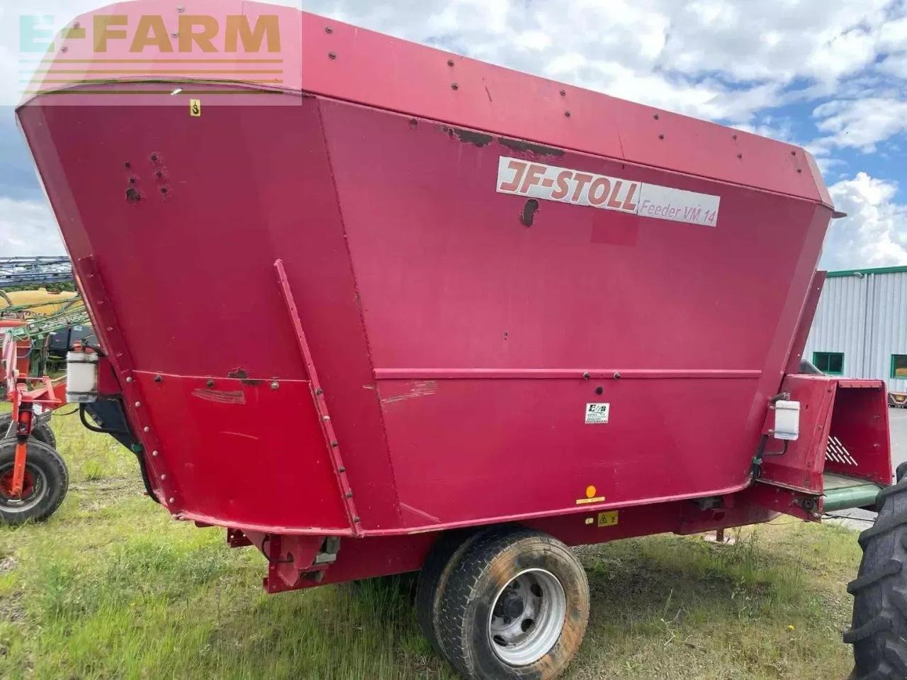 Sonstige Fütterungstechnik typu JF Stoll mélangeuse feeder jf stoll lemken feraboli, Gebrauchtmaschine v ST CLAIR SUR ELLE (Obrázek 4)