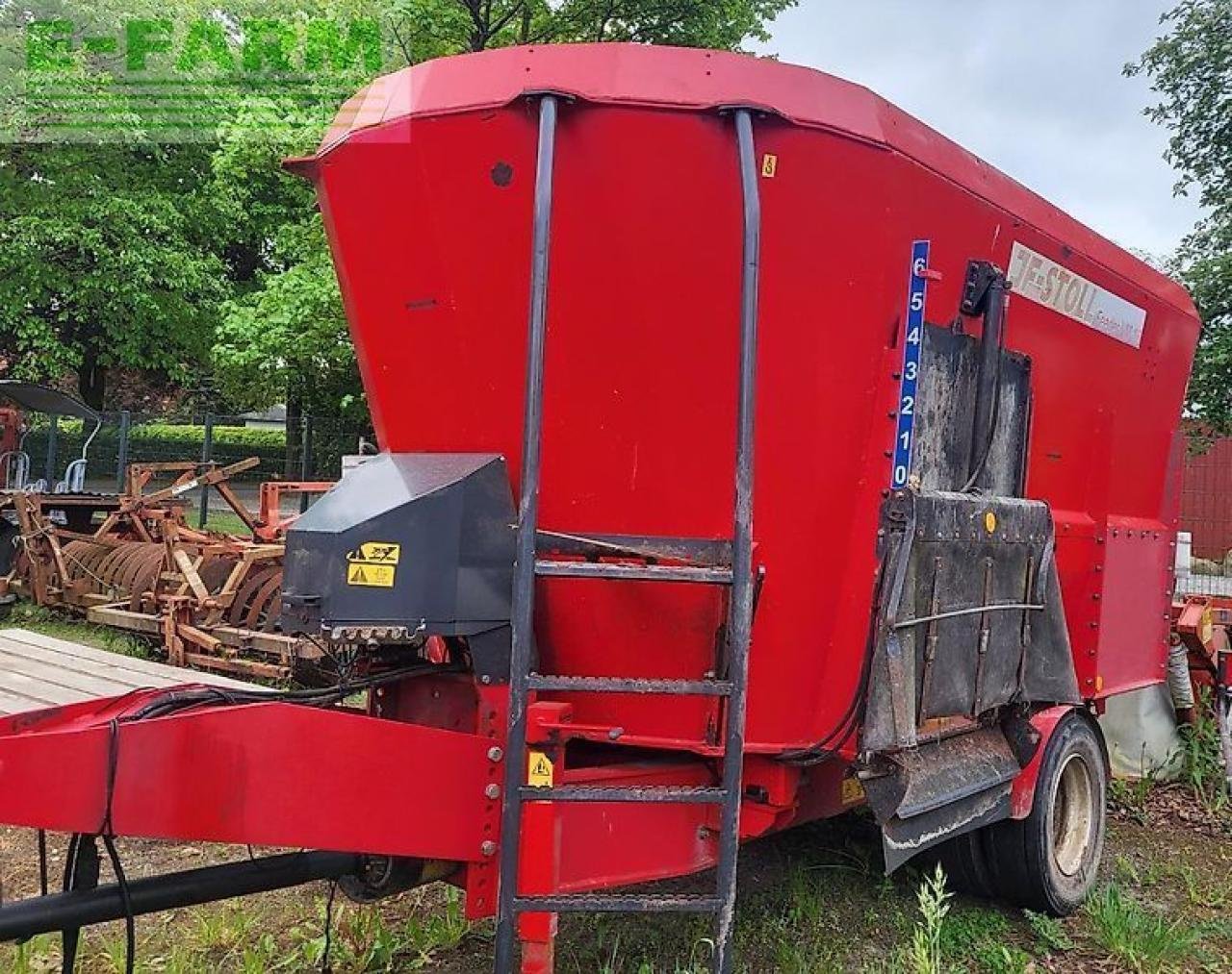 Sonstige Fütterungstechnik Türe ait JF Stoll vm 14-2s, Gebrauchtmaschine içinde STEDESAND (resim 1)