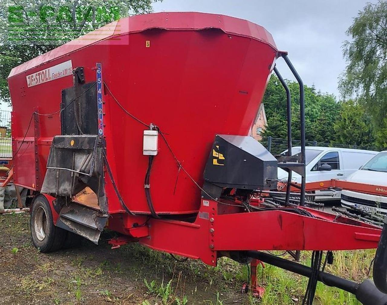 Sonstige Fütterungstechnik Türe ait JF Stoll vm 14-2s, Gebrauchtmaschine içinde STEDESAND (resim 2)