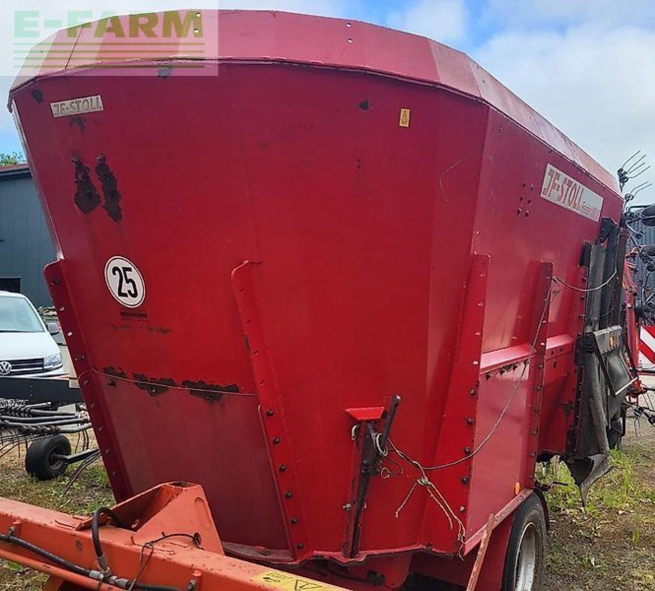 Sonstige Fütterungstechnik Türe ait JF Stoll vm 14-2s, Gebrauchtmaschine içinde STEDESAND (resim 3)