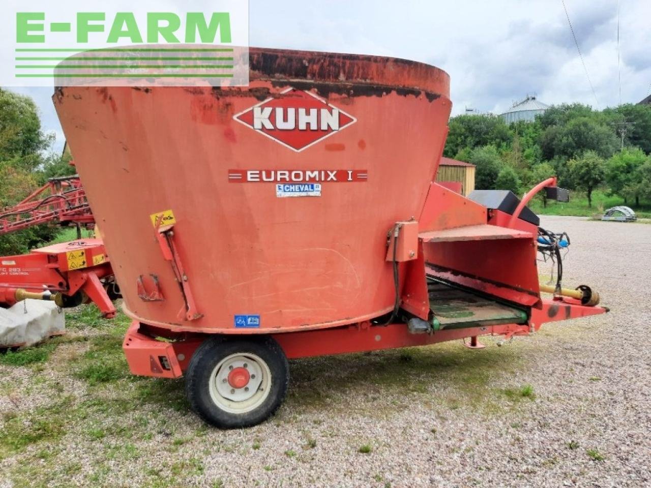 Sonstige Fütterungstechnik des Typs Kuhn euromix 980, Gebrauchtmaschine in CHAUVONCOURT (Bild 3)