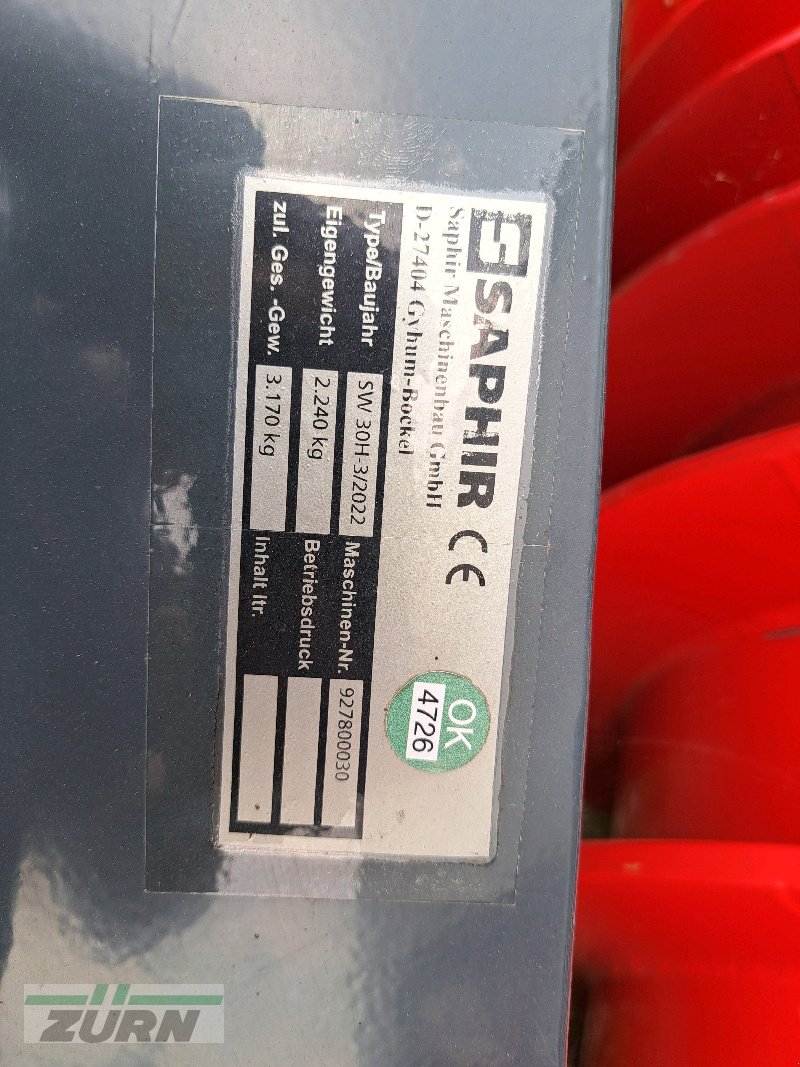 Sonstige Fütterungstechnik typu Saphir SW 30H, Neumaschine v Windsbach (Obrázek 10)