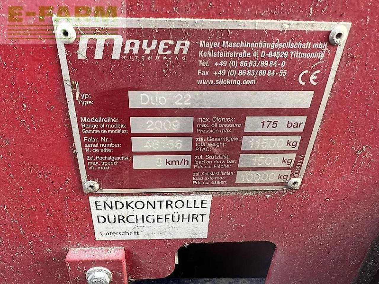 Sonstige Fütterungstechnik del tipo Siloking duo 22, Gebrauchtmaschine In ag BROEKLAND (Immagine 9)