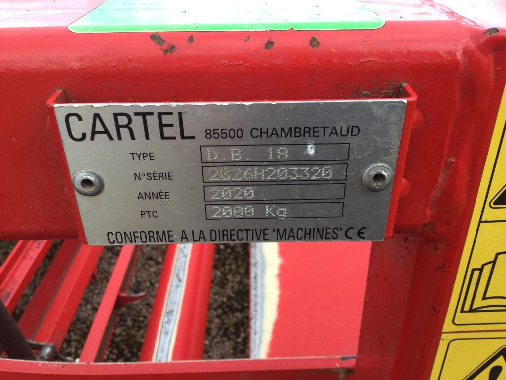 Sonstige Fütterungstechnik Türe ait Sonstige BMV DB 18, Gebrauchtmaschine içinde LISIEUX (resim 5)