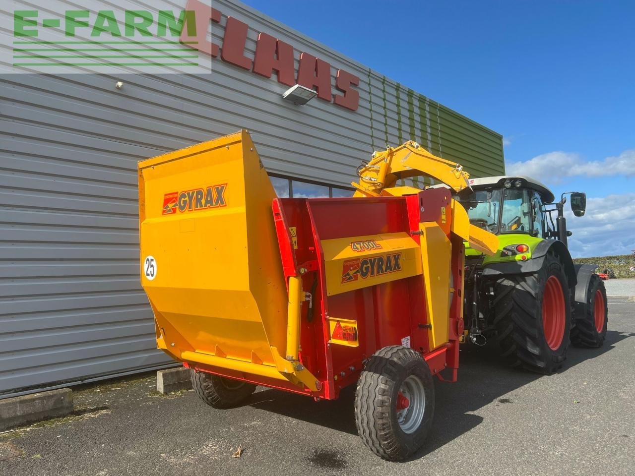 Sonstige Fütterungstechnik Türe ait Sonstige desileuse pailleuse, Gebrauchtmaschine içinde SAULZET (resim 2)