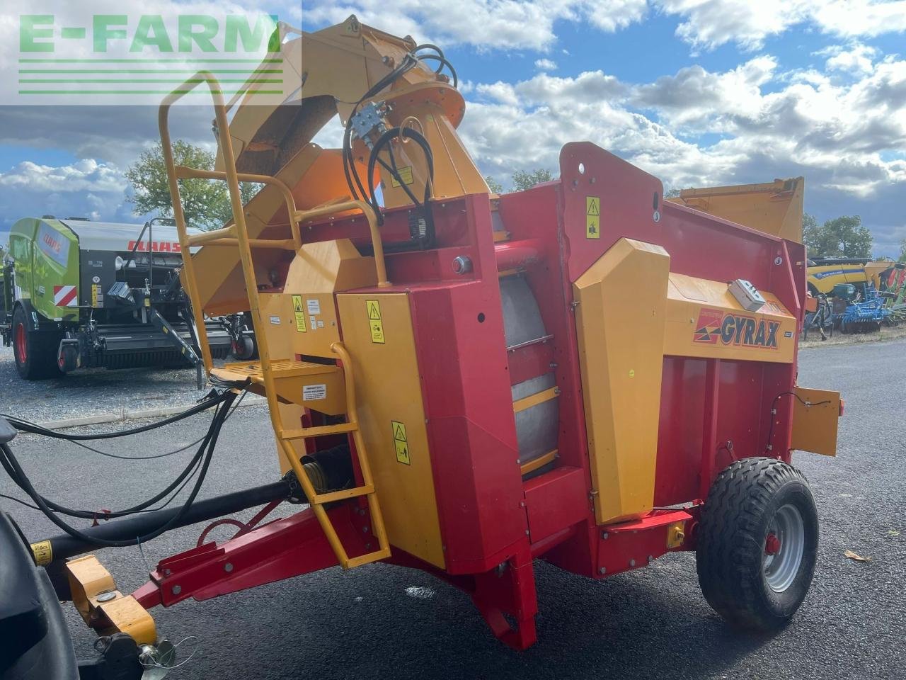 Sonstige Fütterungstechnik Türe ait Sonstige desileuse pailleuse, Gebrauchtmaschine içinde SAULZET (resim 7)