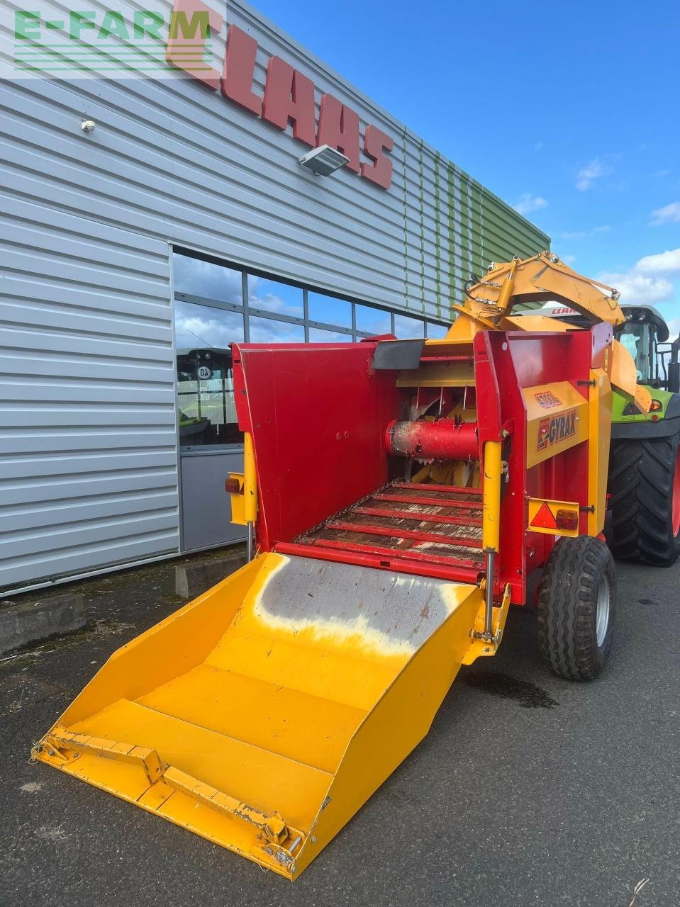 Sonstige Fütterungstechnik Türe ait Sonstige desileuse pailleuse, Gebrauchtmaschine içinde SAULZET (resim 9)