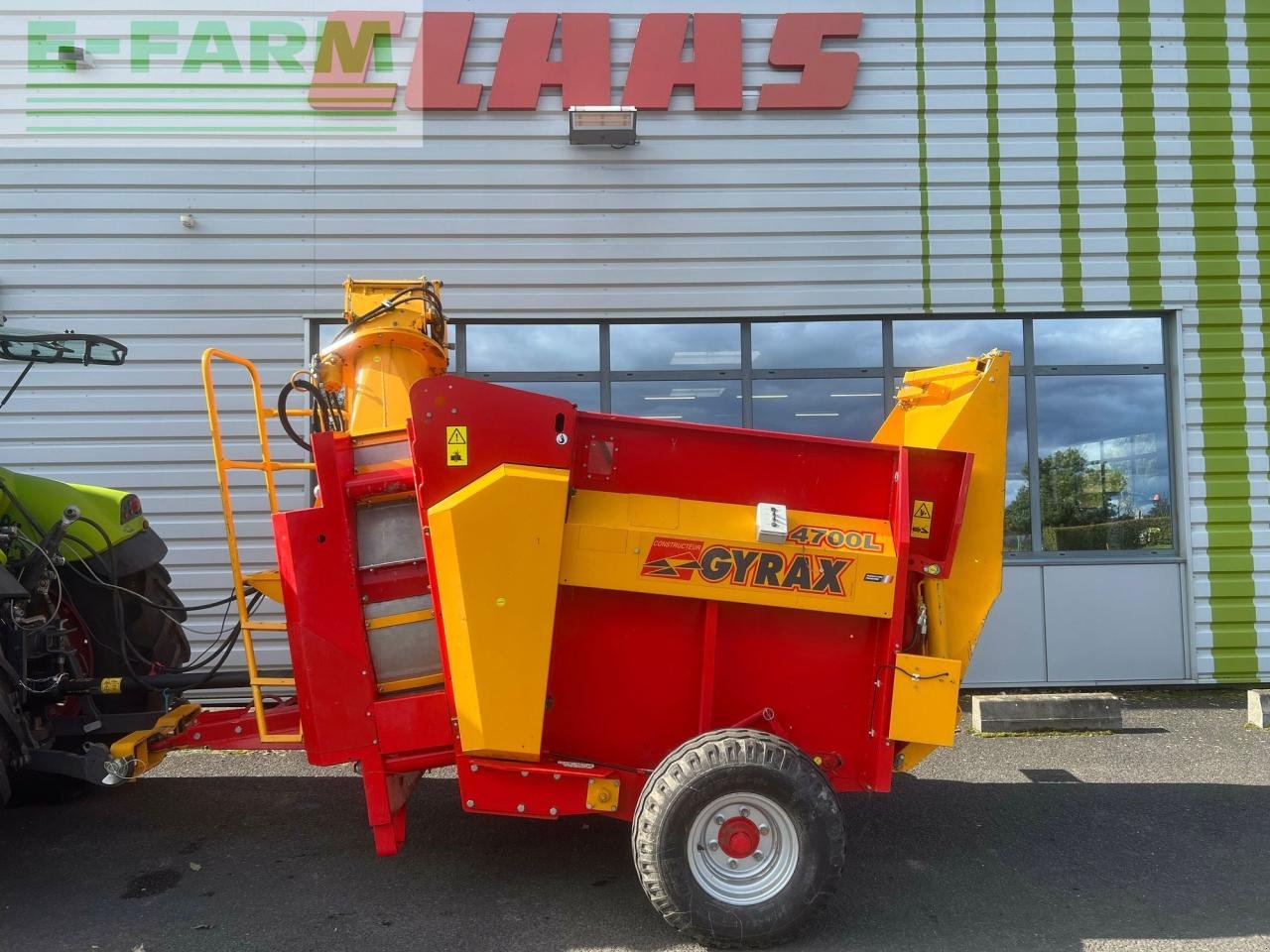 Sonstige Fütterungstechnik Türe ait Sonstige desileuse pailleuse, Gebrauchtmaschine içinde SAULZET (resim 10)