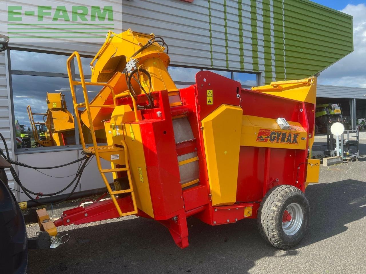 Sonstige Fütterungstechnik Türe ait Sonstige desileuse pailleuse, Gebrauchtmaschine içinde SAULZET (resim 11)