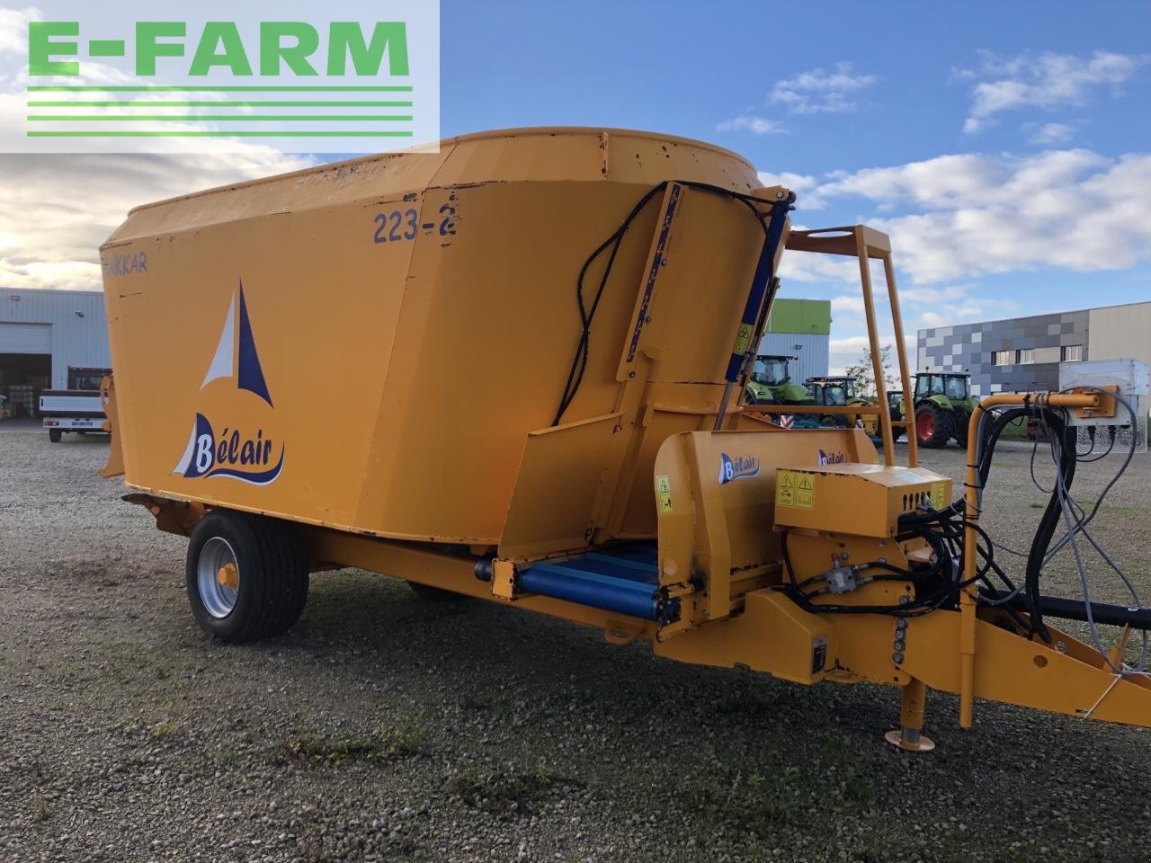 Sonstige Fütterungstechnik Türe ait Sonstige melangeuse drakkar 223-2, Gebrauchtmaschine içinde CHEMINOT (57 - MOSELLE) (resim 1)