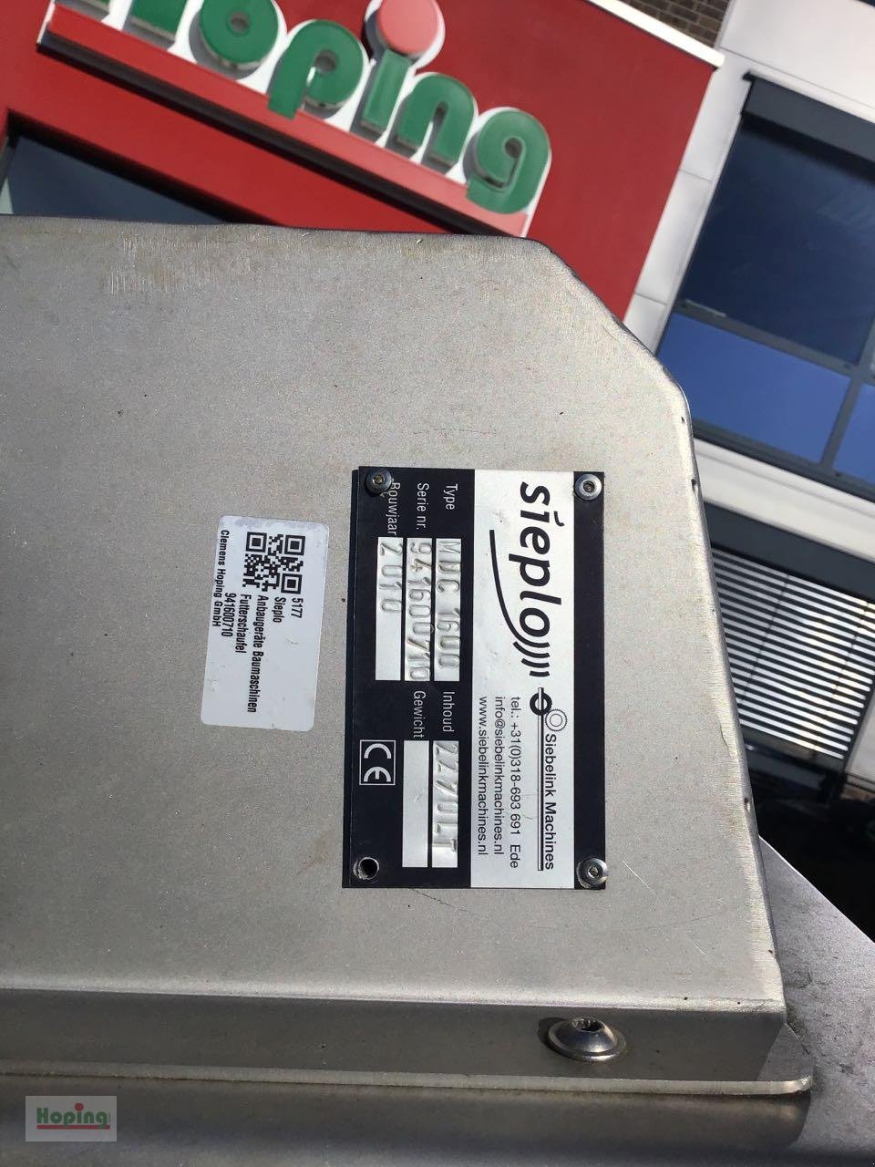 Sonstige Fütterungstechnik of the type Sonstige Sieplo MDC 1600, Gebrauchtmaschine in Bakum (Picture 6)