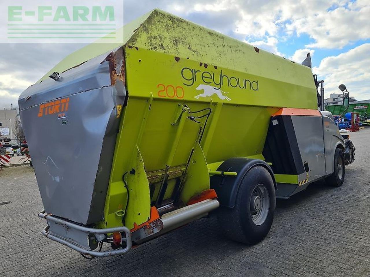 Sonstige Fütterungstechnik of the type Storti greyhound 20 m3 horizontaal zelfrijder, Gebrauchtmaschine in gg VEGHEL (Picture 12)
