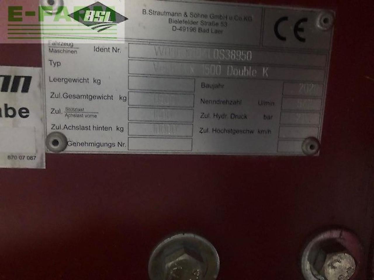Sonstige Fütterungstechnik of the type Strautmann doublek 1500, Gebrauchtmaschine in AICHSTETTEN (Picture 7)