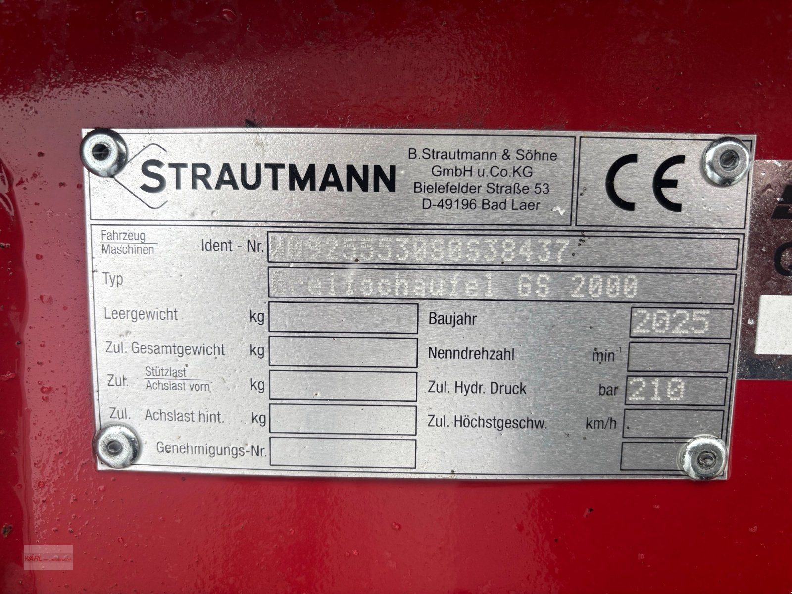 Sonstige Fütterungstechnik типа Strautmann GS 2000, Neumaschine в Mitterscheyern (Фотография 3)