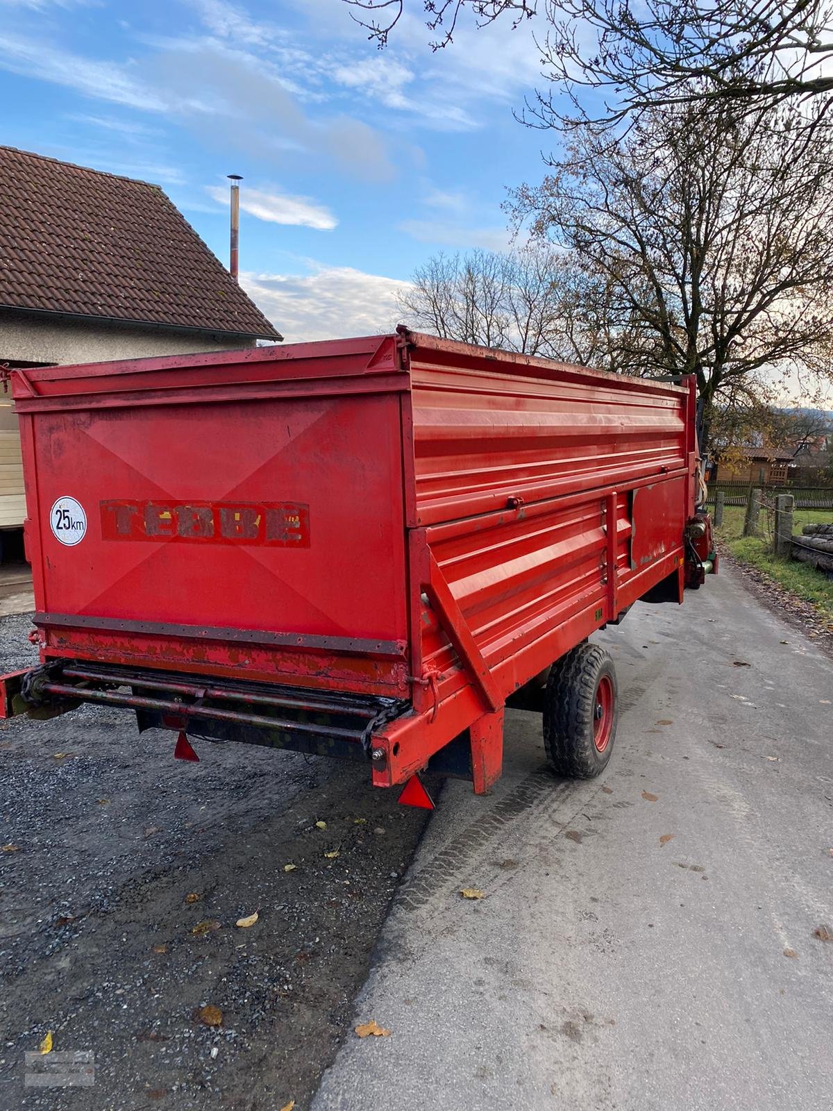 Sonstige Fütterungstechnik tip Tebbe Verteilwagen, Gebrauchtmaschine in Weiden/Theisseil (Poză 2)