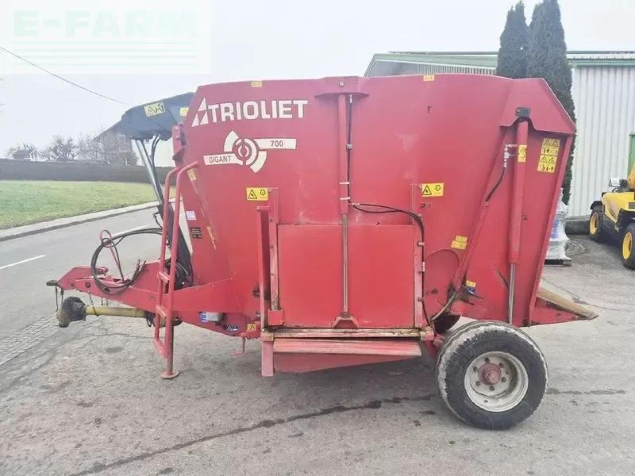 Sonstige Fütterungstechnik типа Trioliet gigant 700 futtermischwagen, Gebrauchtmaschine в SANKT MARIENKIRCHEN BEI SCHÄRDING (Фотография 7)