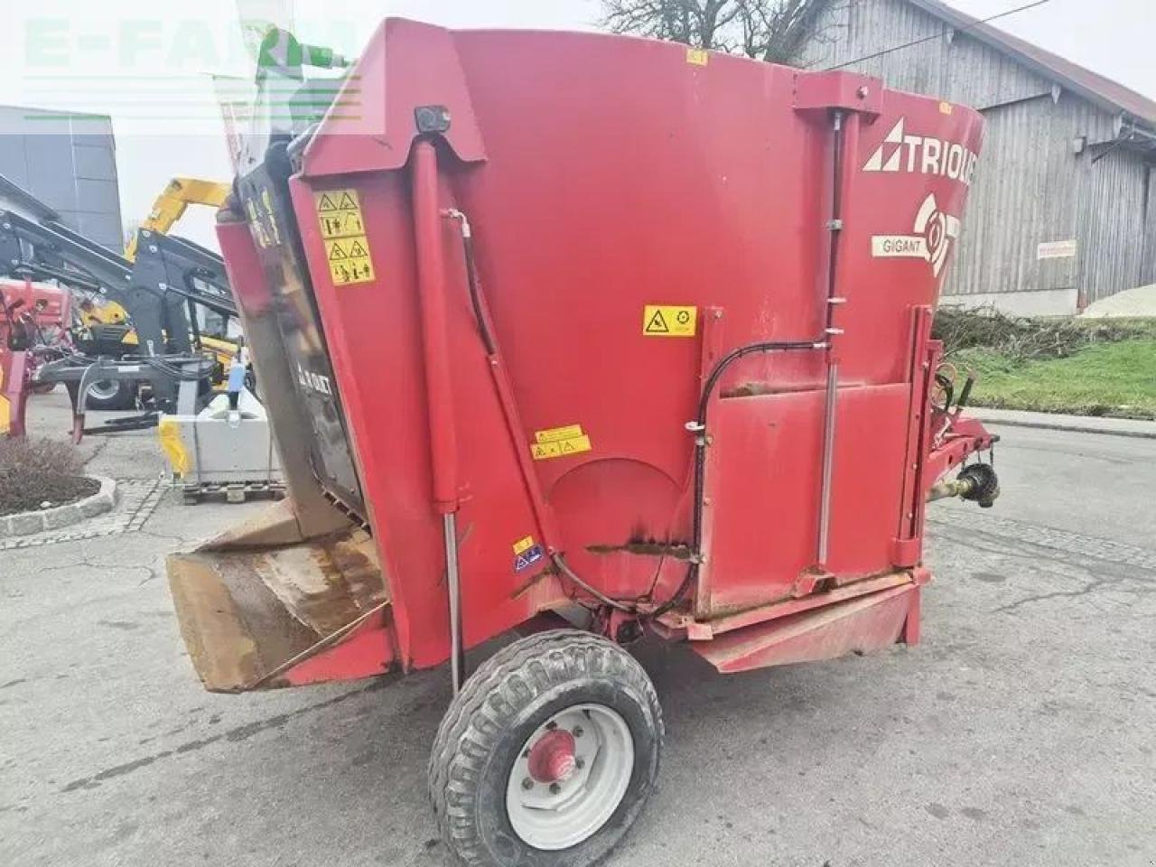 Sonstige Fütterungstechnik типа Trioliet gigant 700 futtermischwagen, Gebrauchtmaschine в SANKT MARIENKIRCHEN BEI SCHÄRDING (Фотография 4)