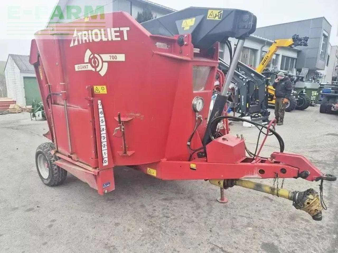 Sonstige Fütterungstechnik типа Trioliet gigant 700 futtermischwagen, Gebrauchtmaschine в SANKT MARIENKIRCHEN BEI SCHÄRDING (Фотография 3)