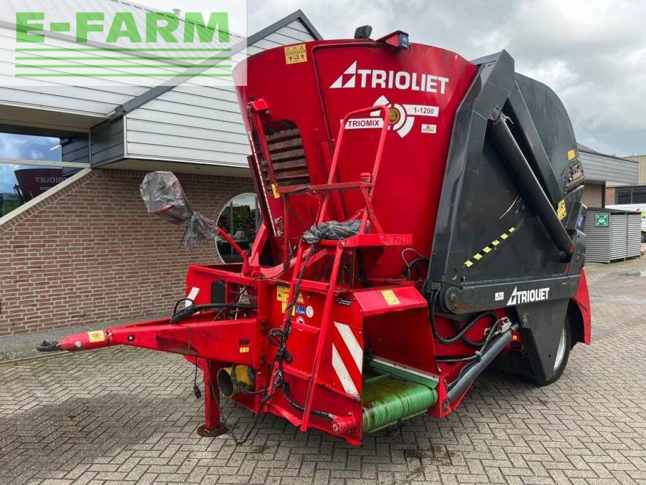 Sonstige Fütterungstechnik typu Trioliet triomix 1-1200, Gebrauchtmaschine v ag BROEKLAND (Obrázek 1)