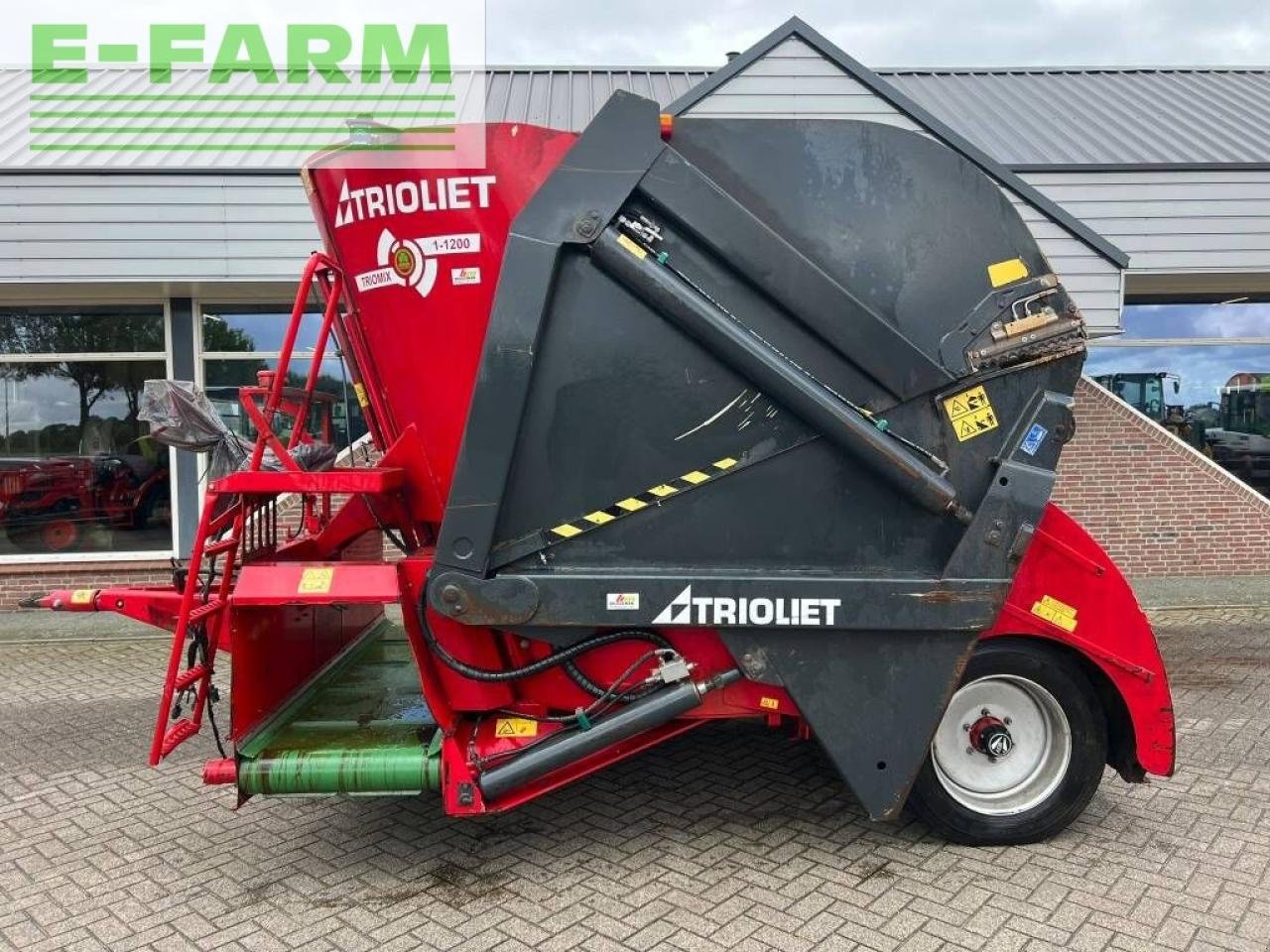 Sonstige Fütterungstechnik typu Trioliet triomix 1-1200, Gebrauchtmaschine v ag BROEKLAND (Obrázek 2)