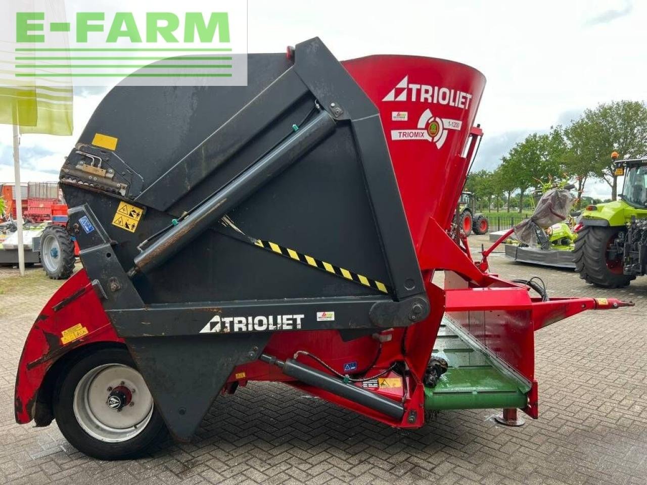 Sonstige Fütterungstechnik typu Trioliet triomix 1-1200, Gebrauchtmaschine v ag BROEKLAND (Obrázek 6)