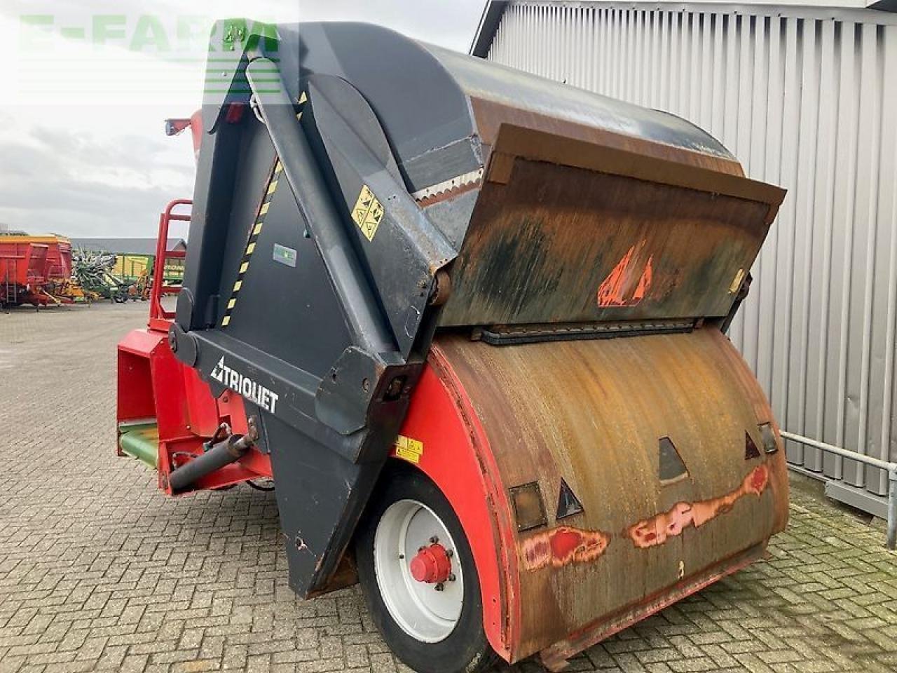 Sonstige Fütterungstechnik Türe ait Trioliet triomix s1-1000, Gebrauchtmaschine içinde gg VEGHEL (resim 4)