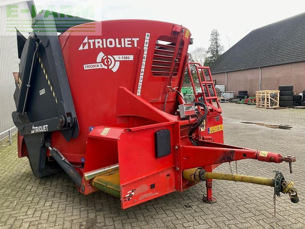 Sonstige Fütterungstechnik Türe ait Trioliet triomix s1-1000, Gebrauchtmaschine içinde gg VEGHEL (resim 5)