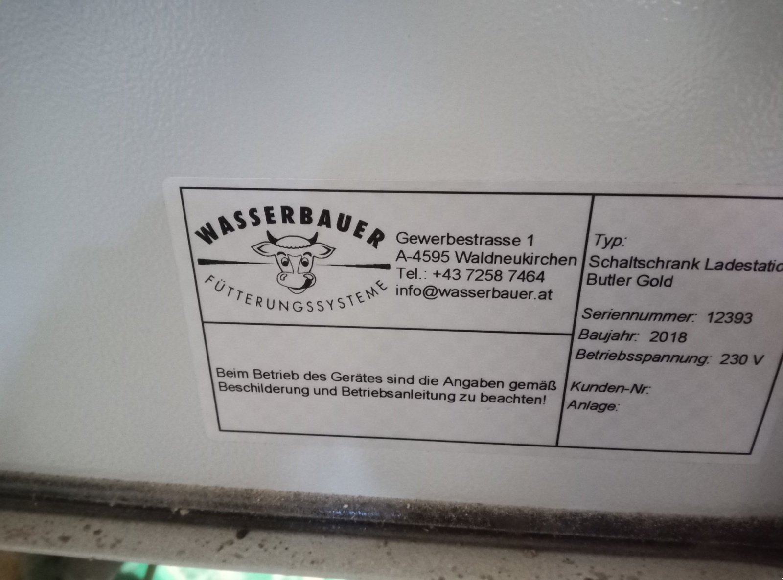 Sonstige Fütterungstechnik za tip Wasserbauer Butler Gold, Gebrauchtmaschine u Olbernhau (Slika 2)